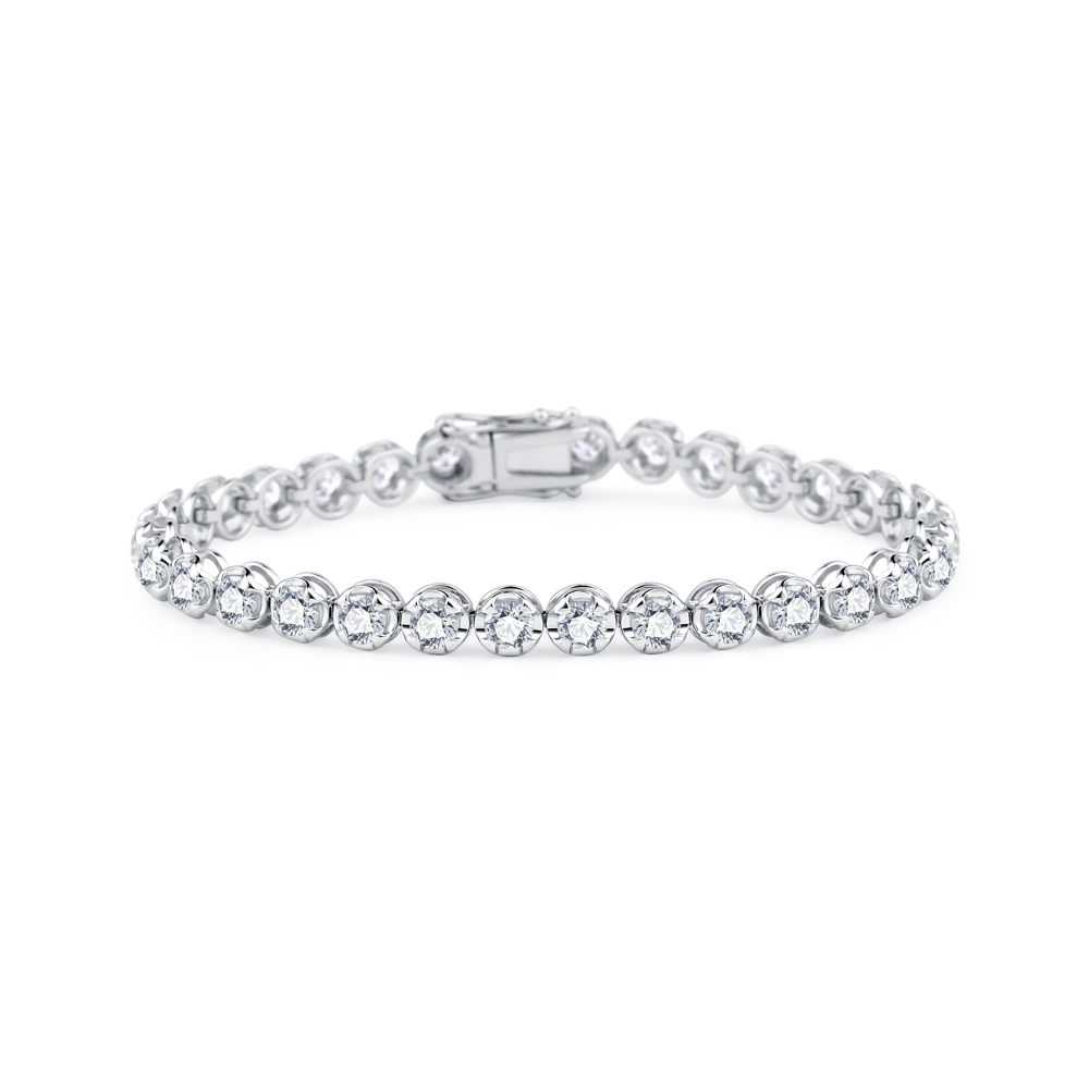 18K WHITE GOLD DIAMOND BRACELET